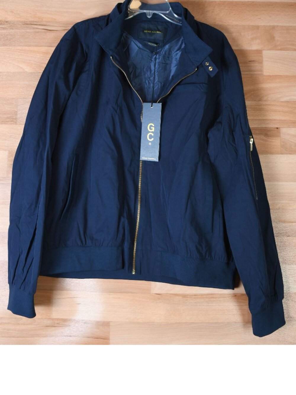Men's Iverson Jacket-New-Navy Size XL
